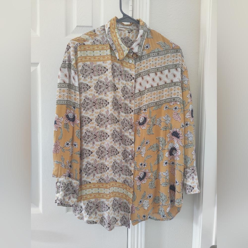 Mango - dress shirt - size 2